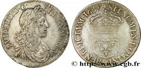 LOUIS XIV "THE SUN KING"
Type : Demi-écu au buste juvénile 
Date : 1659 
Mint name / Town : Rennes 
Quantity minted : 177821 
Metal : silver 
Millesim...