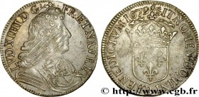 LOUIS XIV "THE SUN KING"
Type : Demi-écu à la cravate, 1er type 
Date : 1679 
Mint name / Town : Rouen 
Quantity minted : 345691 
Metal : silver 
Mill...