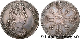 LOUIS XIV "THE SUN KING"
Type : Quart d'écu aux huit L, 2e type 
Date : 1705 
Mint name / Town : Paris 
Quantity minted : 1536028 
Metal : silver 
Mil...