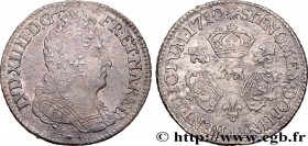 LOUIS XIV "THE SUN KING"
Type : Dixième d'écu aux trois couronnes du Béarn 
Date : 1710 
Mint name / Town : Pau 
Metal : silver 
Millesimal fineness :...