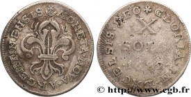 LOUIS XIV "THE SUN KING"
Type : X sols 
Date : 1682 
Mint name / Town : Strasbourg 
Quantity minted : 12.218 
Metal : silver 
Millesimal fineness : 72...