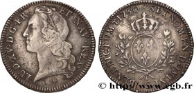 LOUIS XV THE BELOVED
Type : Écu dit "au bandeau" 
Date : 1760 
Mint name / Town : Caen 
Metal : silver 
Millesimal fineness : 917  ‰
Diameter : 42  mm...