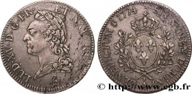 LOUIS XV THE BELOVED
Type : Écu dit "à la vieille tête" 
Date : 1774 
Mint name / Town : Paris 
Quantity minted : 1700000 
Metal : silver 
Millesimal ...