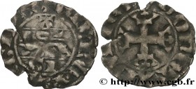 AQUITAINE - DUCHY OF AQUITAINE - EDWARD III OF ENGLAND
Type : Double au léopard 
Date : c. 1350 
Mint name / Town : Bordeaux 
Metal : silver 
Diameter...