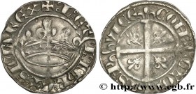 PROVENCE - COUNTY OF PROVENCE - LOUIS I OF TARENTE AND JOANNA OF NAPLES
Type : Provençal, sol coronat ou parpaïolle 
Date : n.d. 
Mint name / Town : S...