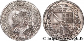 ALSACE - BISHOPRIC OF STRASBOURG AND METZ - CHARLES II OF LORRAINE-VAUDÉMONT
Type : Teston ou quart de thaler 
Date : 1606 
Metal : silver 
Diameter :...