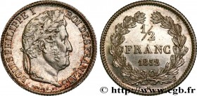 LOUIS-PHILIPPE I
Type : 1/2 franc Louis-Philippe 
Date : 1832/1 
Date : 1832 
Mint name / Town : Lille 
Quantity minted : 426456 
Metal : silver 
Mill...