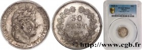 LOUIS-PHILIPPE I
Type : 50 centimes Louis-Philippe 
Date : 1846 
Mint name / Town : Paris 
Quantity minted : 3309973 
Metal : silver 
Millesimal finen...