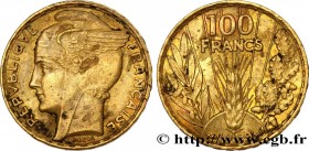 III REPUBLIC
Type : Essai 100 francs Bazor en cupro-aluminium 
Date : 1929 
Mint name / Town : Paris 
Quantity minted : --- 
Metal : copper-aluminium ...