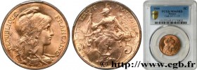 III REPUBLIC
Type : 5 centimes Daniel-Dupuis 
Date : 1904 
Quantity minted : 8.000.000 
Metal : bronze 
Diameter : 25  mm
Orientation dies : 6  h.
Wei...