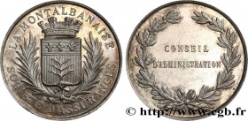 INSURANCES
Type : La Montalbanaise 
Date : (après 1880) 
Date : n.d. 
Metal : silver 
Diameter : 37  mm
Orientation dies : 12  h.
Weight : 22,69  g.
E...