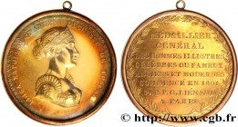 MÉDAILLIER GÉNÉRAL DES HOMMES ILLUSTRES, CÉLÈBRES OU FAMEUX, ANCIENS ET MODERNES
Type : Médaille, Elisa Napoléon 
Date : (1801) 
Metal : gilt copper 
...