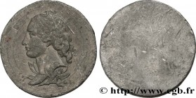 SECOND REPUBLIC
Type : Médaille uniface, buste féminin par Magniadas 
Date : n.d. 
Metal : tin 
Diameter : 31,5  mm
Weight : 18,41  g.
Edge : lisse 
O...