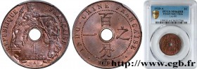 FRENCH INDOCHINA
Type : 1 Centième 
Date : 1920 
Mint name / Town : Paris 
Quantity minted : 18305304 
Metal : bronze 
Diameter : 26  mm
Orientation d...