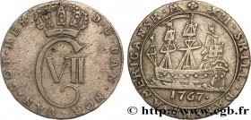 DANISH WEST INDIES (VIRGIN ISLANDS)
Type : 12 Skilling Christian VII 
Date : 1767 
Metal : silver 
Millesimal fineness : 500  ‰
Diameter : 22,50  mm
O...