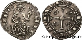 KINGDOM OF CYPRUS - HENRY II
Type : Gros 
Date : n.d. 
Mint name / Town : Nicosie 
Metal : silver 
Diameter : 25,5  mm
Orientation dies : 6  h.
Weight...