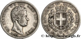 ITALY - KINGDOM OF SARDINIA - CHARLES-ALBERT
Type : 2 Lire 
Date : 1833 
Mint name / Town : Gênes 
Quantity minted : 187 
Metal : silver 
Millesimal f...
