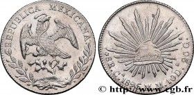 MEXICO
Type : 8 Reales 
Date : 1895 
Mint name / Town : Chihuahua 
Quantity minted : - 
Metal : silver 
Millesimal fineness : 903  ‰
Diameter : 38  mm...