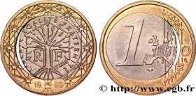 FRANCE
Type : 1 Euro ARBRE, insert déformé 
Date : 1999 
Mint name / Town : Pessac 
Quantity minted : 301.085.013 
Metal : copper nickel 
Diameter : 2...