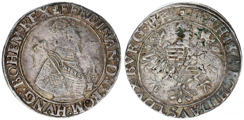 Rare Very Old Renaissance Medieval Era Silver Coin 1622 year 1/24 Thaler #96
