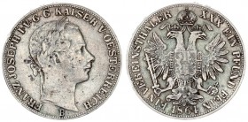 Austria Holy Roman Empire 1 Thaler 1864 B Kremnitz. Franz Joseph I(1848-1916). Averse: Laureate head right. Reverse: Crowned imperial double eagle. Si...