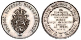 Poland 1 Medal January Uprising 1863 embezzlement SILVER. Av .: Nine-line inscription. Along the rim: FROM POLISH SILVER COMPOSED ON A NATIONAL CASE: ...