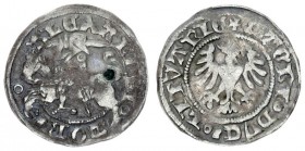 Lithuania 1/2 Grosz 1501-1506 Alexander Jagiellon. Lithuanian without a date Vilnius MON ALEXANDRI / MAGNI DVC LITVANIE visible mint shine Silver. Kop...