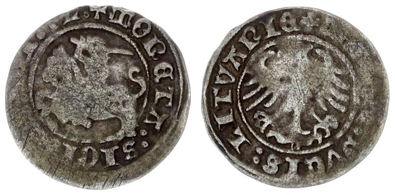 Lithuania 1/2 Grosz 1512 Sigismund I the Old 1506-1548 - Lithuanian coins ½ Gros...