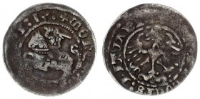 Lithuania ½ Grosz 1513 Sigismund I the Old 1506-1548 - Lithuanian coins Vilnius abbreviated date on the obverse four dots and a cross after the date d...