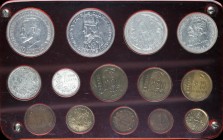 Lithuania 1-50 Cent; 1-10 Litu 1925-1938 Set of 14 Coins; Lithuania old coins set with silver & bronze 14 coins 1925 - 1938 Excellent selection of coi...