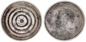 Lithuania 10 Litu Smetona 1938. (Destroyed circulation). Silver (0.750). 10 Litas Coin Destroyed 1938 (1940) Lithuania silver 1938 coins destroyed: Qu...