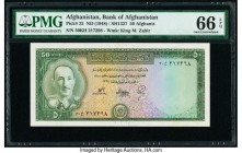 Afghanistan Bank of Afghanistan 50 Afghanis ND (1948) / SH1327 Pick 32 PMG Gem Uncirculated 66 EPQ. 

HID09801242017

© 2020 Heritage Auctions | All R...