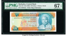 Barbados Central Bank 50 Dollars ND (1989) Pick 40 PMG Superb Gem Unc 67 EPQ. 

HID09801242017

© 2020 Heritage Auctions | All Rights Reserved