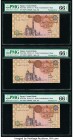 Printing Error Egypt Central Bank of Egypt 1 Pound 1978-81 Pick 50a Five Consecutive Examples PMG Gem Uncirculated 66 EPQ. 

HID09801242017

© 2020 He...