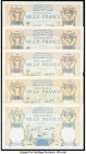 France Banque de France 1000 Francs 1938-40 Pick 90c Five Examples Very Fine or Better. 

HID09801242017

© 2020 Heritage Auctions | All Rights Reserv...