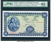 Ireland - Republic Central Bank of Ireland 10 Pounds 10.2.1975 Pick 66c PMG Gem Uncirculated 65 EPQ. 

HID09801242017

© 2020 Heritage Auctions | All ...