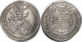 JOSEPH I&nbsp;
1 Thaler, 1706, Graz, 28,35g, Dav. 1015&nbsp;

EF | EF