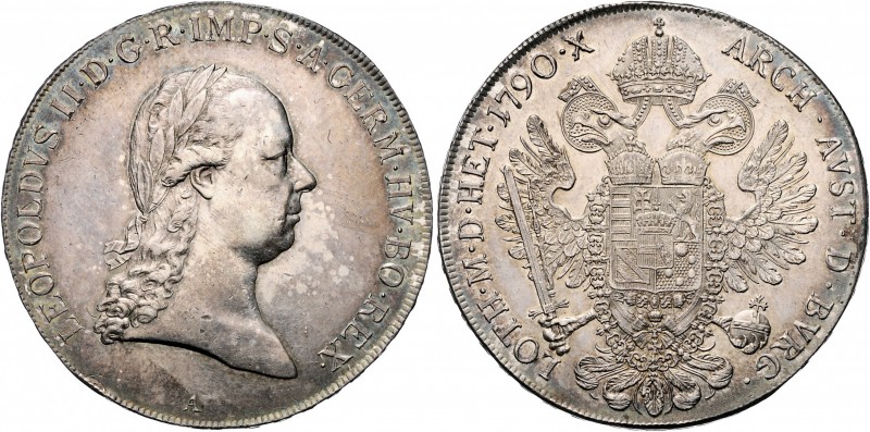 LEOPOLD II&nbsp;
1 Thaler, 1790, A, 28,07g, Her. 34&nbsp;

about UNC | about ...