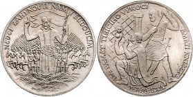 Siler medal St. Wenceslaus´ 1000th death anniversary, 1929, Kremnica, O. Španiel, Ag 987/1000 10 g, 30 mm, MCH CSR1-MED3&nbsp;

UNC | UNC