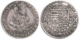 ARCHDUKE FERDINAND (1564 - 1595)&nbsp;
1 Thaler, b. l., Hall, 24,72g, Dav. 8088&nbsp;

about EF | about EF