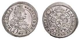 CHARLES VI (1711 - 1740)&nbsp;
1 Kreuzer, 1715, Graz, 0,92g, Her. 862&nbsp;

UNC | UNC