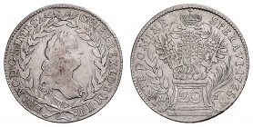 FRANCIS I STEPHEN (1740 - 1765)&nbsp;
20 Kreuzer, 1765, WI, 6,22g, Her. 268&nbsp;

VF | VF
