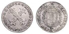 JOSEPH II (1765 - 1790)&nbsp;
X (10) Liards, 1789, BL, 2,35g, Her. 394&nbsp;

EF | EF