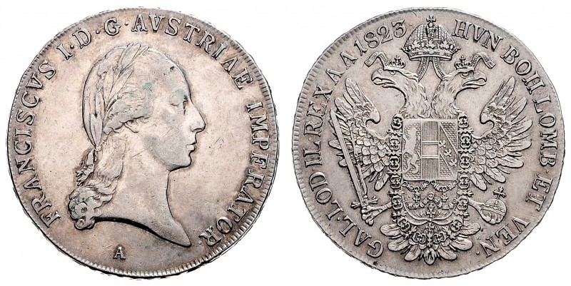 FRANCIS II / I (1972 - 1806 - 1835)&nbsp;
1 Thaler, 1823, A, 28g, Früh. 170&nbs...