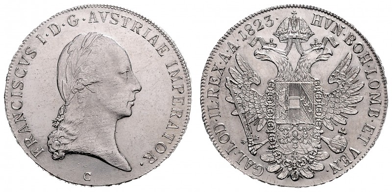 FRANCIS II / I (1972 - 1806 - 1835)&nbsp;
1 Thaler, 1823, C, 27,97g, Früh. 172&...