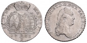 GERMAN STATES&nbsp;
2/3 Thaler (Gulden) , 1788, I.E.C., 13,93g, KM Y#991&nbsp;

about UNC | about UNC