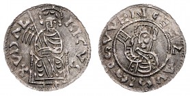 ULRICH (1012 - 1034)&nbsp;
Denarius , 1,05g, Cach 296&nbsp;

EF | EF