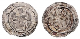 SOBESLAUS I (1125 - 1140)&nbsp;
Denarius, period hand written note , 0,82g, F. XVII/2&nbsp;

VF | VF , RR!