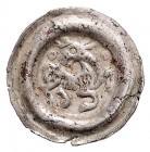 WENCESLAUS II (1278 - 1305)&nbsp;
Bracteate, period hand written note, 0,77g, F. XXXII/30&nbsp;

VF | VF