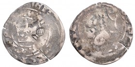 WENCESLAUS IV (1378 - 1419)&nbsp;
Groschen Prag, countermark Augsburg, 2,59g, SM 16&nbsp;

VF | VF , RR!